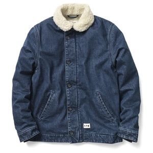 Men’s APC x Carhartt WIP Jean Sherpa Jacket Size L